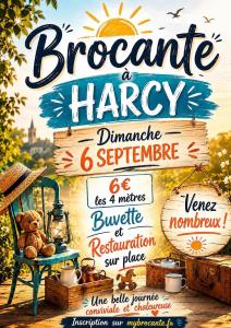 Brocante, Vide-greniers - Harcy