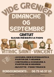 Vide-greniers - Vitrac-Saint-Vincent