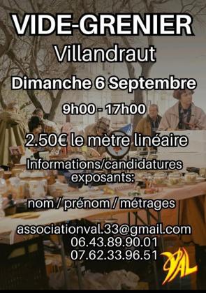 Vide-greniers - Villandraut
