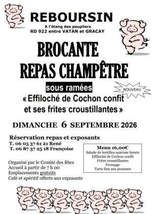 Brocante, Vide-greniers - Reboursin