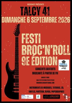 Festi Broc'n'roll, brocante musicale - Talcy