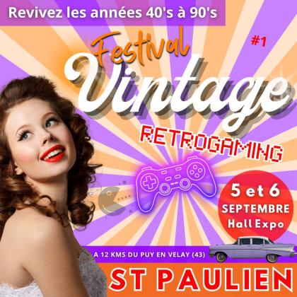 Festival Vintage - Saint-Paulien