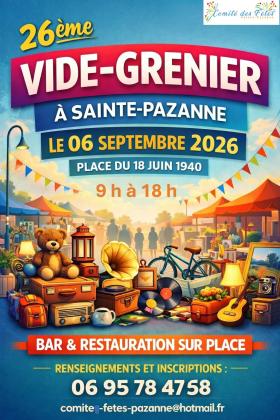 Vide-greniers - Sainte-Pazanne