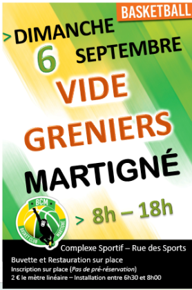Vide-greniers - Martigné-sur-Mayenne