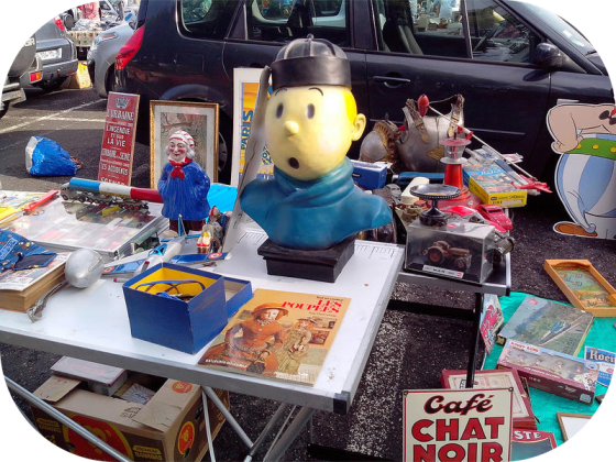 Brocante, Vide-greniers - Belleville