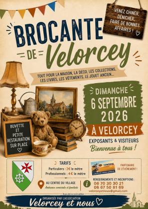 Brocante, Vide-greniers - Velorcey