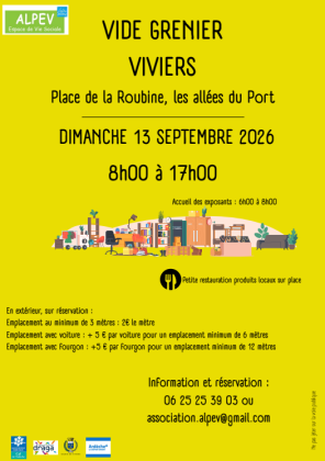 Vide-greniers - Viviers