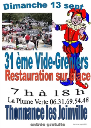 Vide-greniers - Thonnance-lès-Joinville