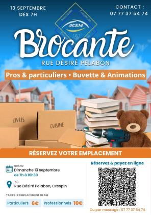 Brocante, Vide-greniers - Crespin