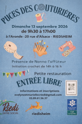 Puces des couturières - Riedisheim
