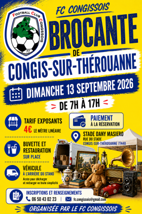 Brocante, Vide-greniers - Congis-sur-Thérouanne