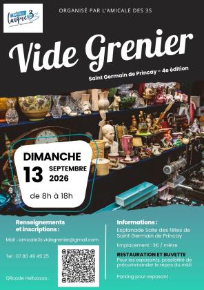 Vide-greniers - Saint-Germain-de-Prinçay