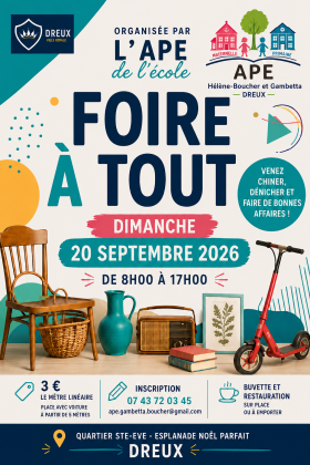 Foire à tout - Dreux