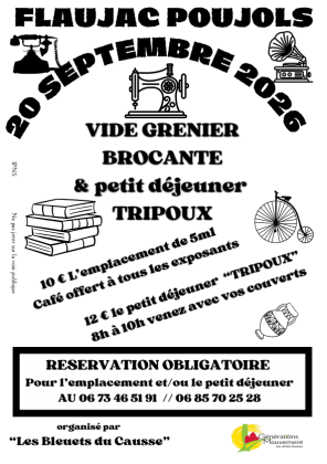 Vide-greniers - Flaujac-Poujols