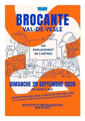 Brocante, Vide-greniers - Val-de-Vesle