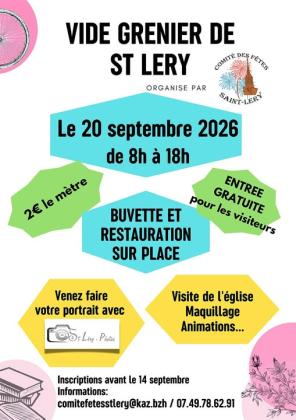 Vide-greniers - Saint-Léry