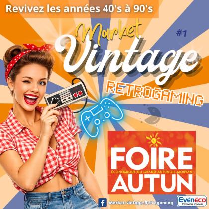Market Vintage & Rétrogaming - Autun