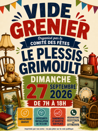 Brocante, Vide-greniers - Le Plessis-Grimoult