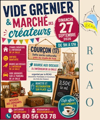 Brocante, Vide-greniers - Courçon