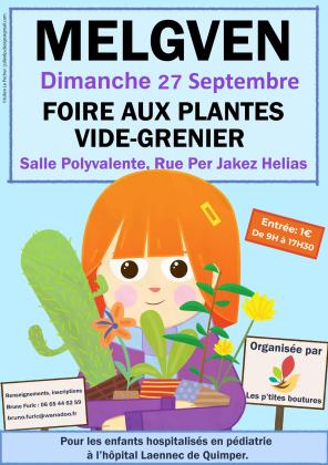 Foire aux plantes, vide-greniers - Melgven