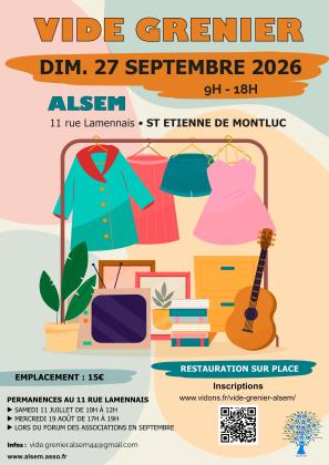 Vide-greniers - Saint-Étienne-de-Montluc
