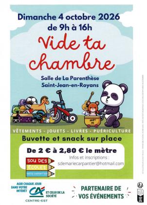Bourse aux jouets et à la puériculture - Saint-Jean-en-Royans