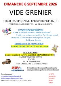 Vide-greniers - Castelnau-d'Estrétefonds