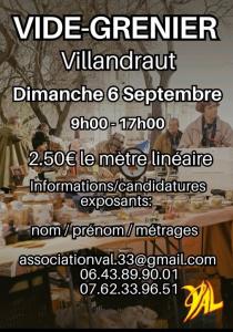 Vide-greniers - Villandraut