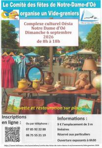 Vide-greniers - Notre-Dame-d'Oé