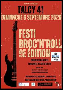 Festi Broc'n'roll, brocante musicale - Talcy