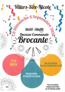 Brocante, Vide-greniers - Villers-Sire-Nicole