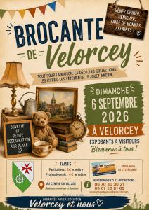 Brocante, Vide-greniers - Velorcey