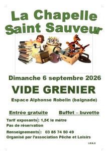 Brocante, Vide-greniers - La Chapelle-Saint-Sauveur