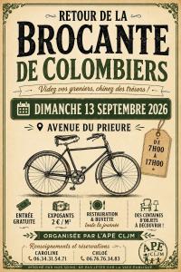 Brocante, Vide-greniers - Colombiers