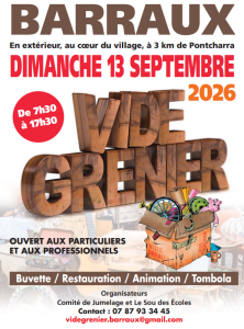 Vide-greniers - Barraux