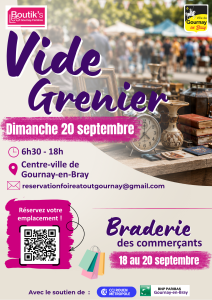 Brocante, Vide-greniers Gournay-en-Bray