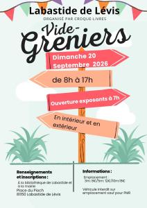 Vide-greniers - Labastide-de-Lévis