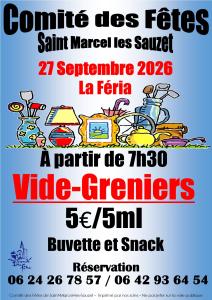 Brocante, Vide-greniers - Saint-Marcel-lès-Sauzet