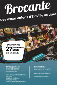 Brocante, Vide-greniers - Einville-au-Jard