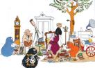 Brocante, Vide-greniers - Baron