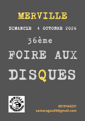 36ème Foire aux disques - Merville