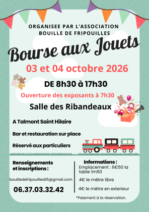 Bourse aux jouets - Talmont-Saint-Hilaire