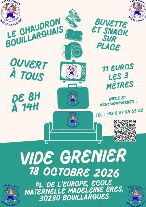 Vide Grenier des Chaudronnier 2026