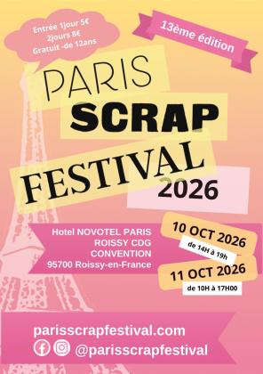 SALON DE SCRAPBOOKING ET LOISIRS CREATIFS - Roissy-en-France