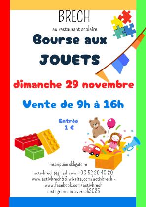 BOURSE AUX JOUETS - Brech