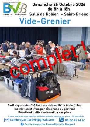 Vide-greniers - Saint-Brieuc