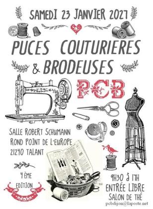 Puces couturières et brodeuses - Talant