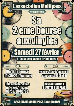 2ème bourse aux vinyles - Lens