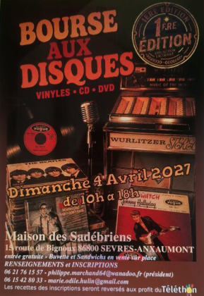 1ère bourse aux disques - Sèvres-Anxaumont