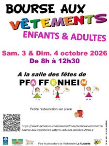 Bourse aux vêtements - Pfaffenheim